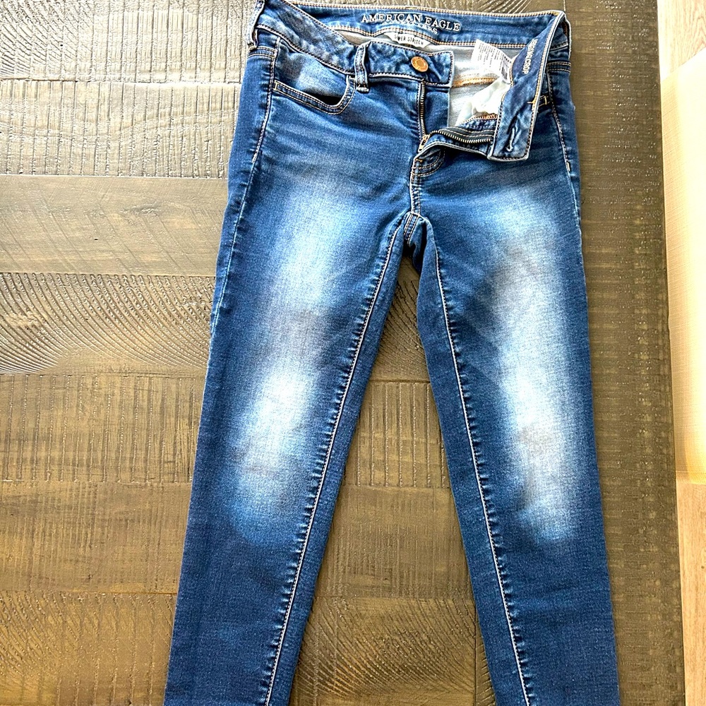 American Eagle Crop Jegging Super Stretch